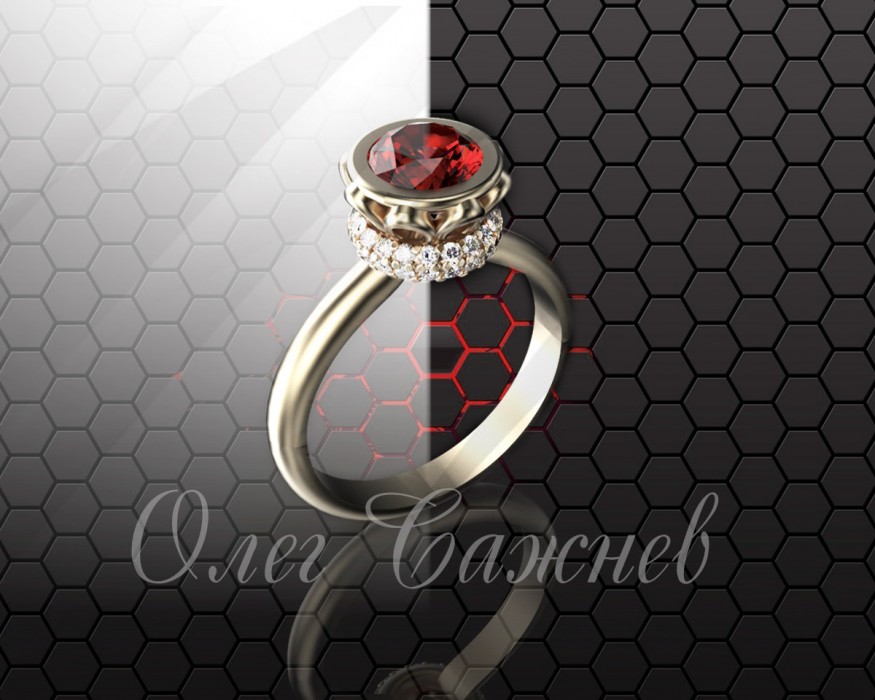 'Scarlet Bouquet' Exclusive Ring