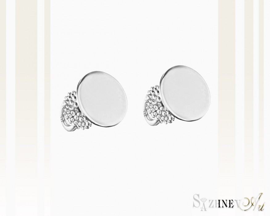 White Gold Earrings, no stone. It. CH206-c021w