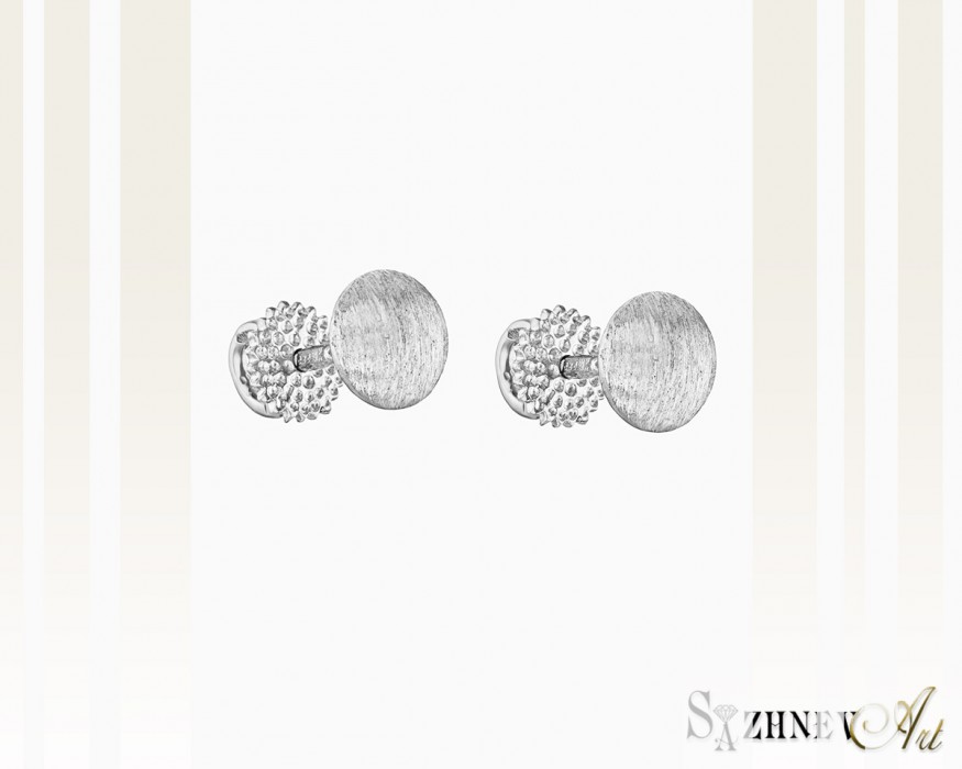 White Gold Earrings, no stone. It. CH231-c153w