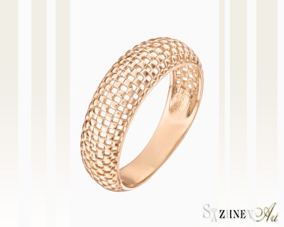 Red Gold Ring, no stone, Item CH019-k003