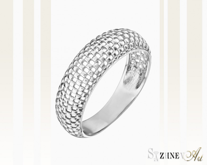 14K White Gold Ring, no stone. It.CH041-k003w