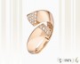 Red Gold Cubic Zirconia Ring, It. CH069-k069