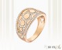 Red Gold Cubic Zirconia Ring, It. CH007-k181