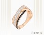 Red Gold Cubic Zirconia Ring, It. CH027-k184