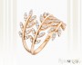 Red Gold Cubic Zirconia Ring, It. CH011-k245