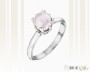 White Gold Pearl Ring, It. CH221-k250w