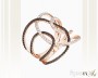 Red Gold Cubic Zirconia Ring, It. CH012-k360