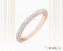 Red Gold Cubic Zirconia Ring, It. CH044-k364(2)