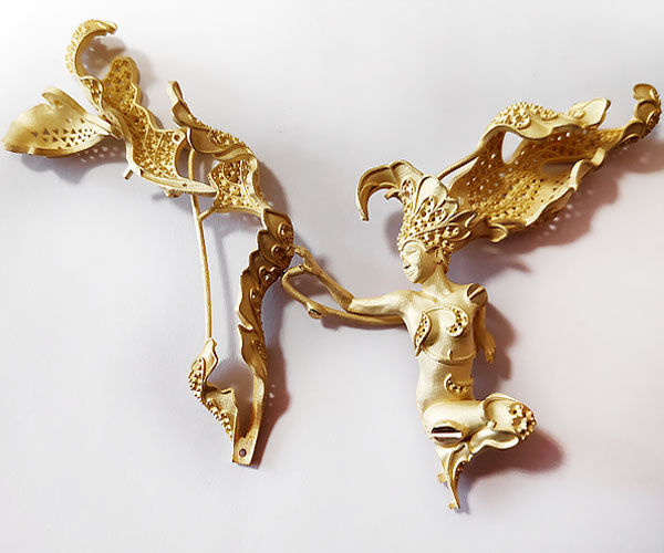 magerit jewellery отлита из золота ювелиром Олегом Сажневым Киев