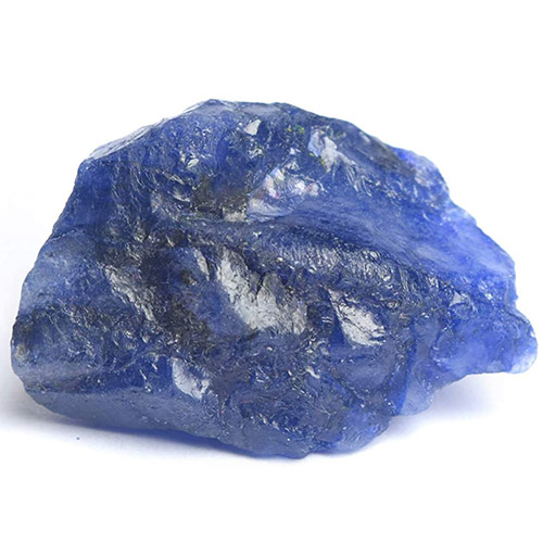 Природный натуральный кристал сапфира