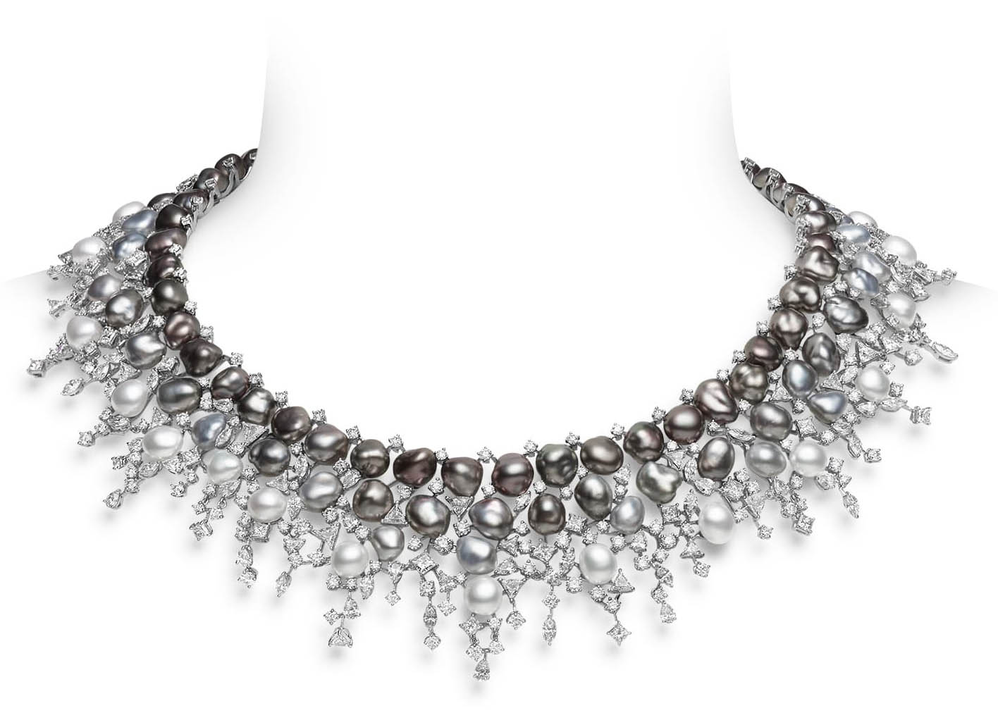Колье Mikimoto The Japanese Sense of Beauty с градиентом из жемчуга Колье Mikimoto The Japanese Sense of Beauty с градиентом из жемчуга