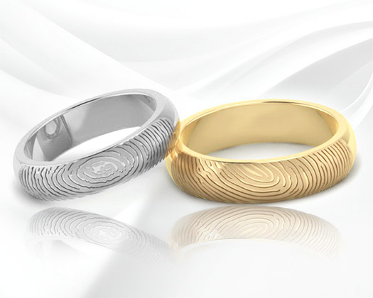 Custom production of wedding rings